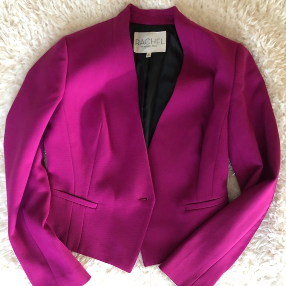 RACHEL Rachel Roy Jackets & Blazers - Pink one button jacket! RACHEL Rachel Roy Jackets & Blazers - Pink one button jacket!
